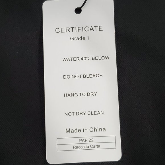 Appercloth A Stretchy Black Faux Leather Pants with Soft Inside NWT Size L - Picture 12 of 13